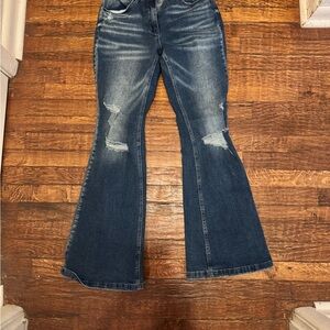 Classic Denim Flare Jeans